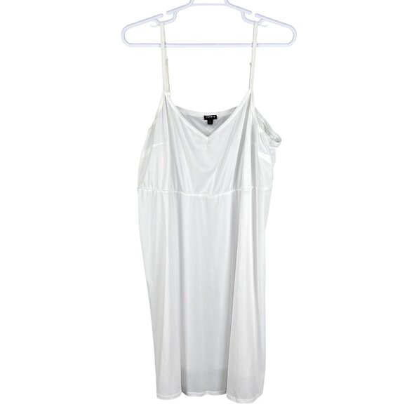 Torrid Womens 5X Button Up Long Sleeve Midi Challis White Dress Cottagecore Boho - Picture 9 of 16